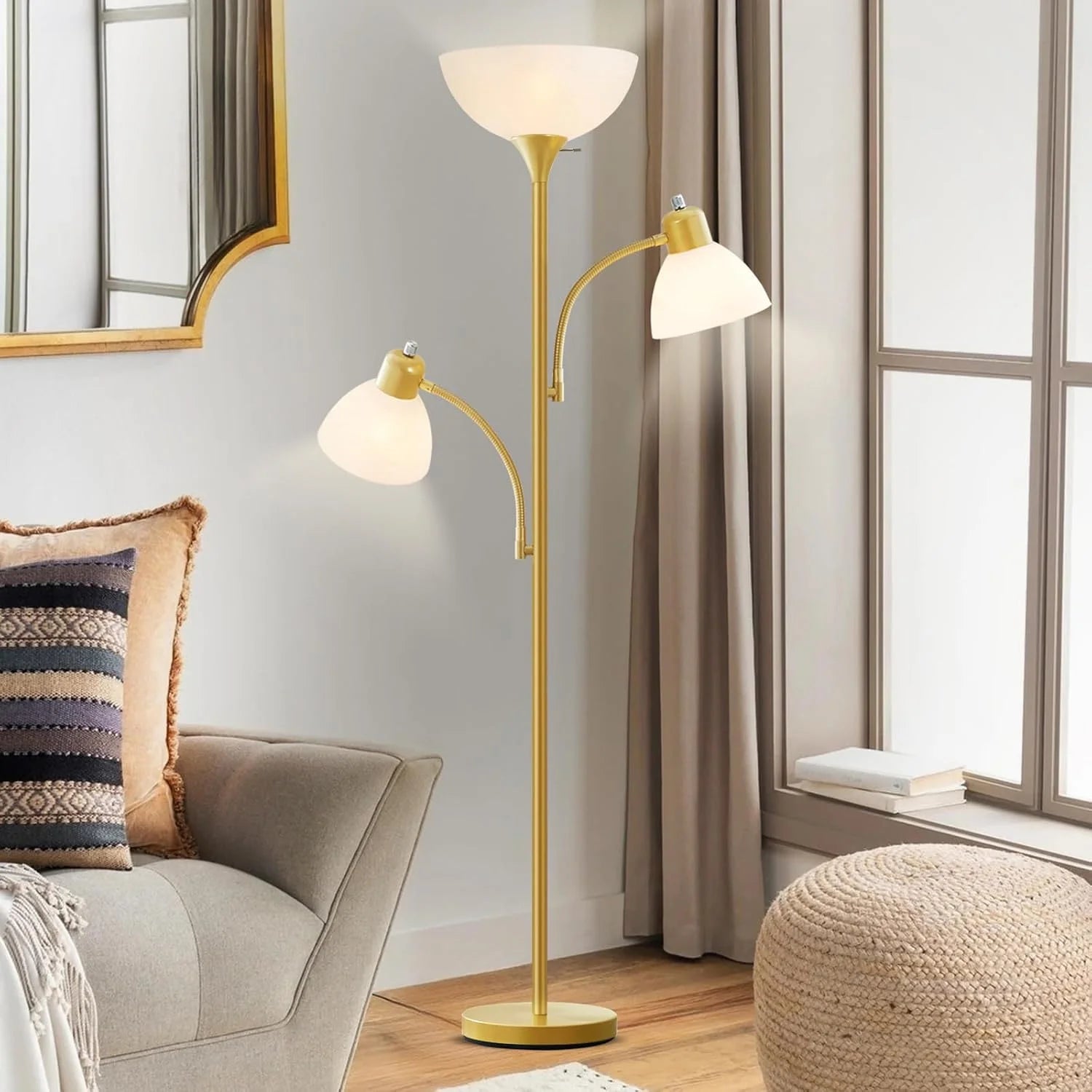 Special Luvkczc Floor Lamp, Bulb Included, Industrial Lamps for Living Room - Image 2