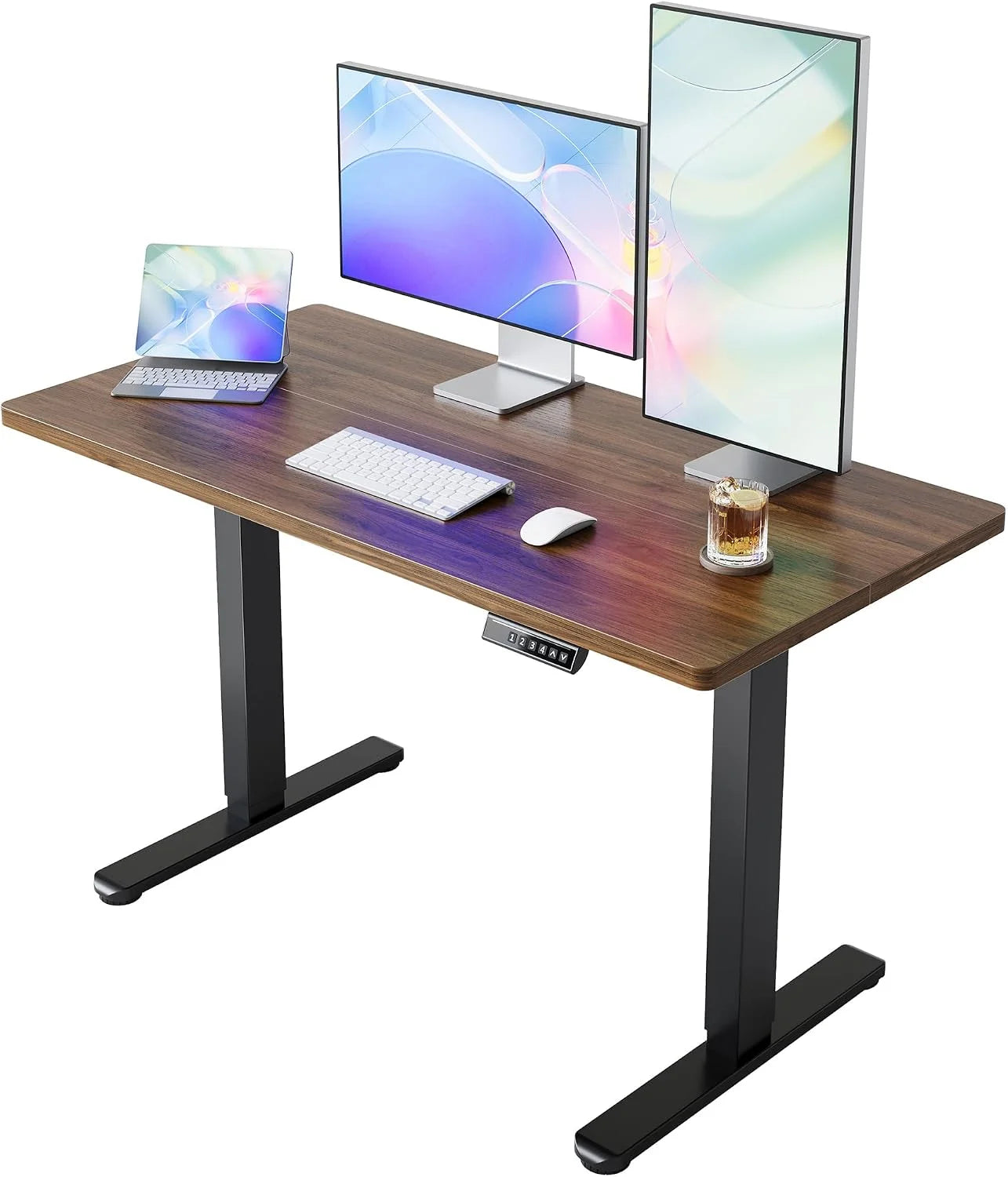 Special HUANUO 32 Small Electric Standing Desk Adjustable Height, 4 Memory Height Settings - Image 9