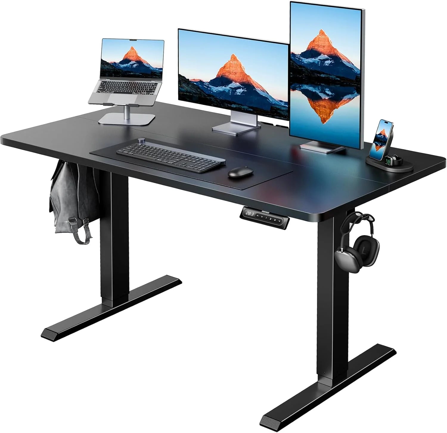 Special HUANUO 32 Small Electric Standing Desk Adjustable Height, 4 Memory Height Settings - Image 42