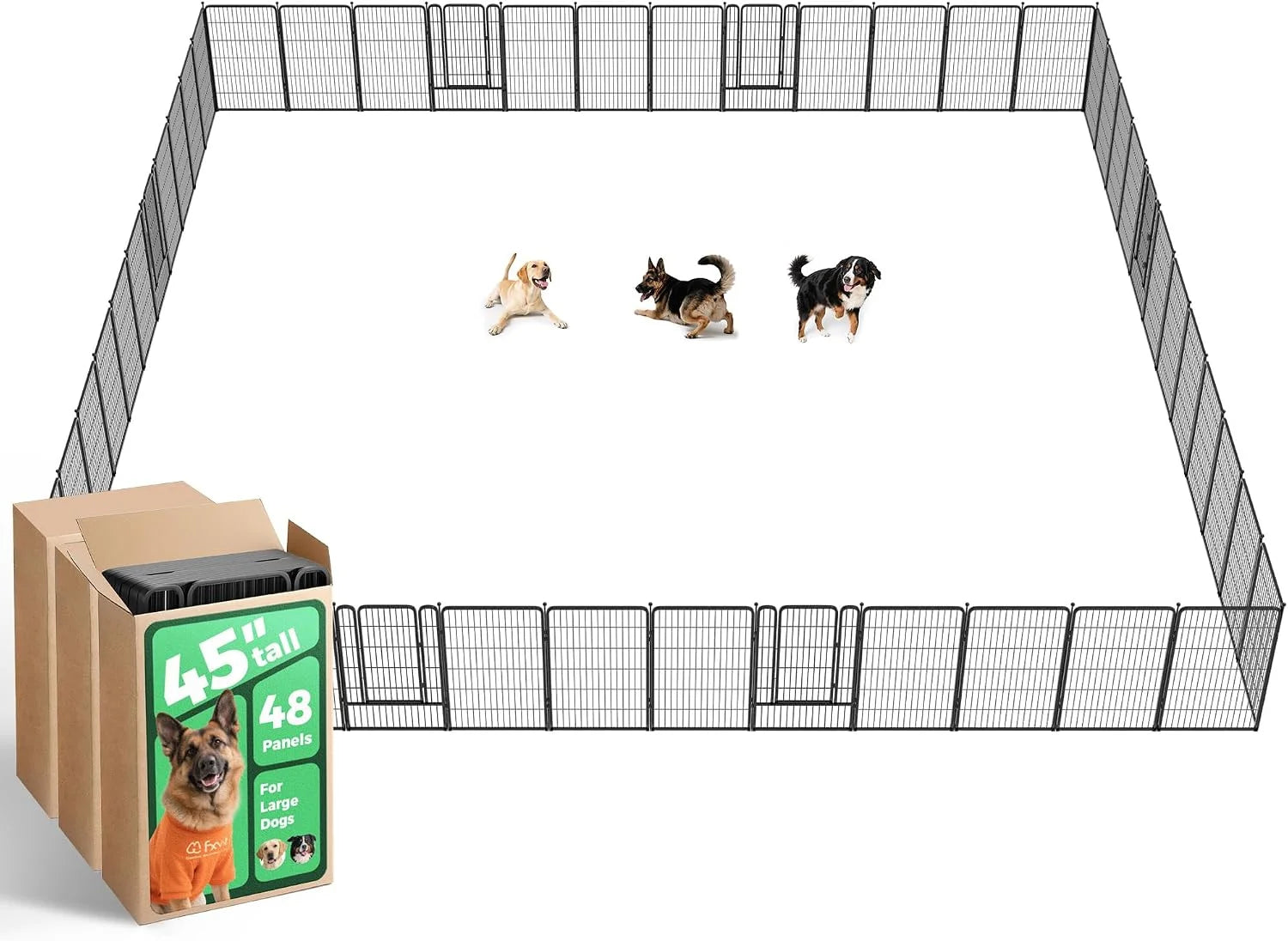 Special Rollick Dog Playpen, Indoor, 24 H, 8 Panels - Image 33
