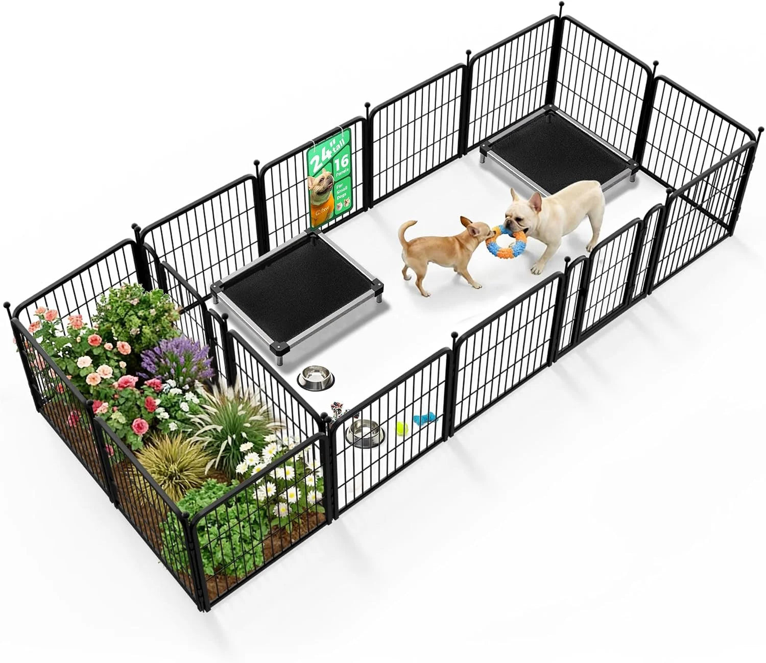 Special Rollick Dog Playpen, Indoor, 24 H, 8 Panels - Image 57