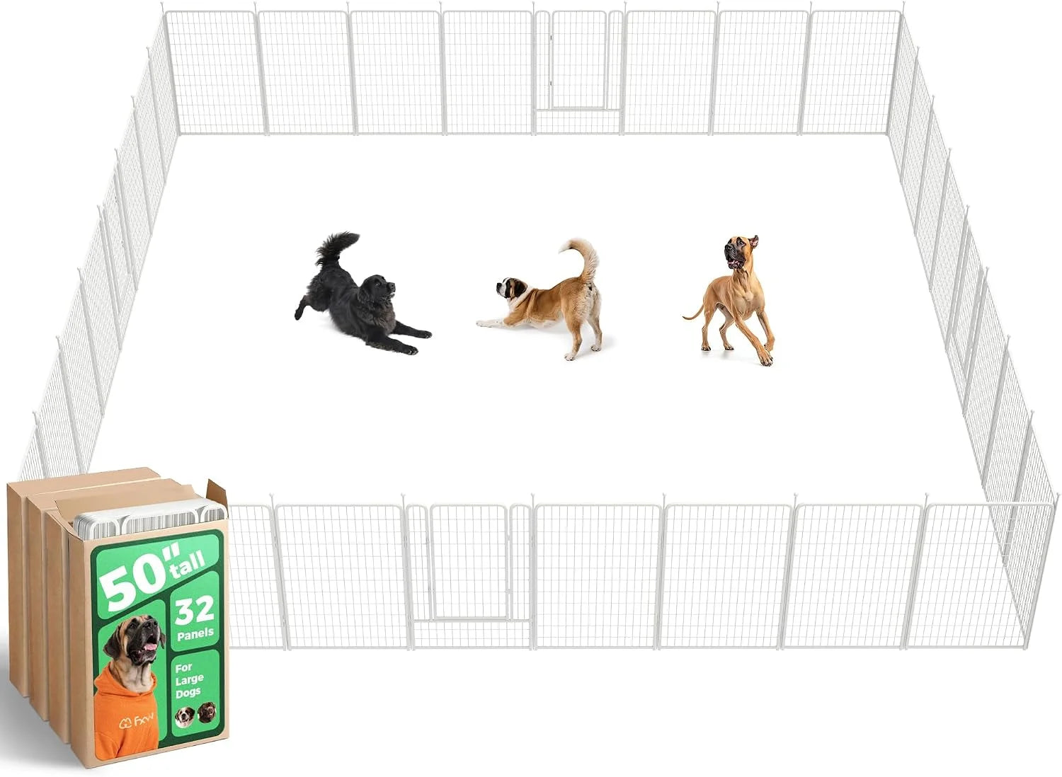 Special Rollick Dog Playpen, Indoor, 24 H, 8 Panels - Image 62