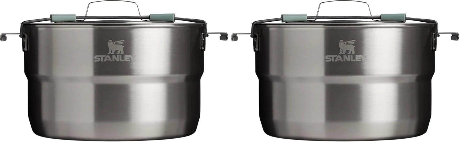 Special Wildfare Core 26-Piece Complete Camp Kitchen Cook Set, 4 qt Pot with Lid, 8in Fry Pan, 4 Table Settings