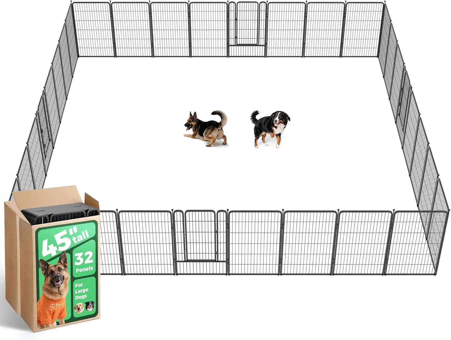 Special Rollick Dog Playpen, Indoor, 24 H, 8 Panels - Image 73