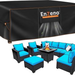Alternative view of Special Enzeno Patio Furniture Cover Outdoor Waterproof 90 L x 65 W x 28 H