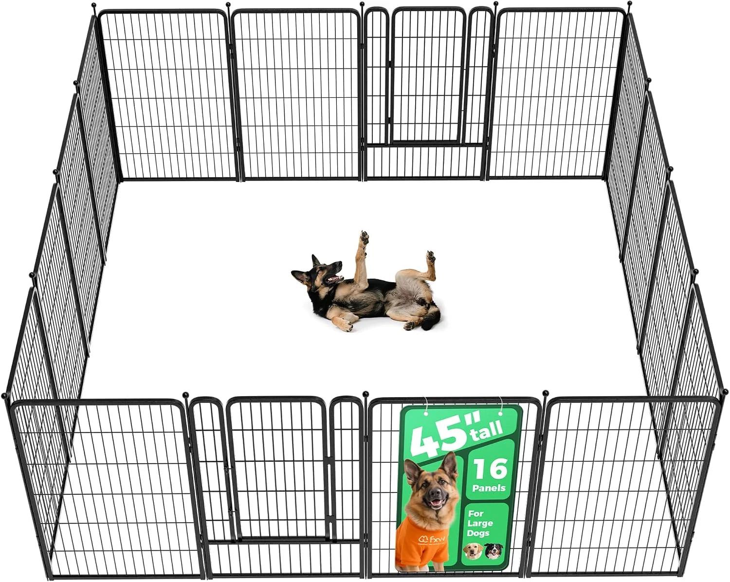 Special Rollick Dog Playpen, Indoor, 24 H, 8 Panels - Image 78