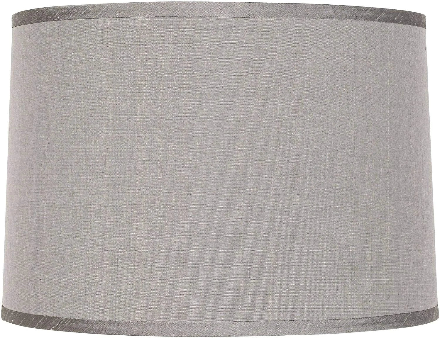 Special With Silver Circles Large Drum Lamp Shade (Pre-Assembled) 15 Top x 16 Bottom x 11 High (Spider) Replacement - Image 3