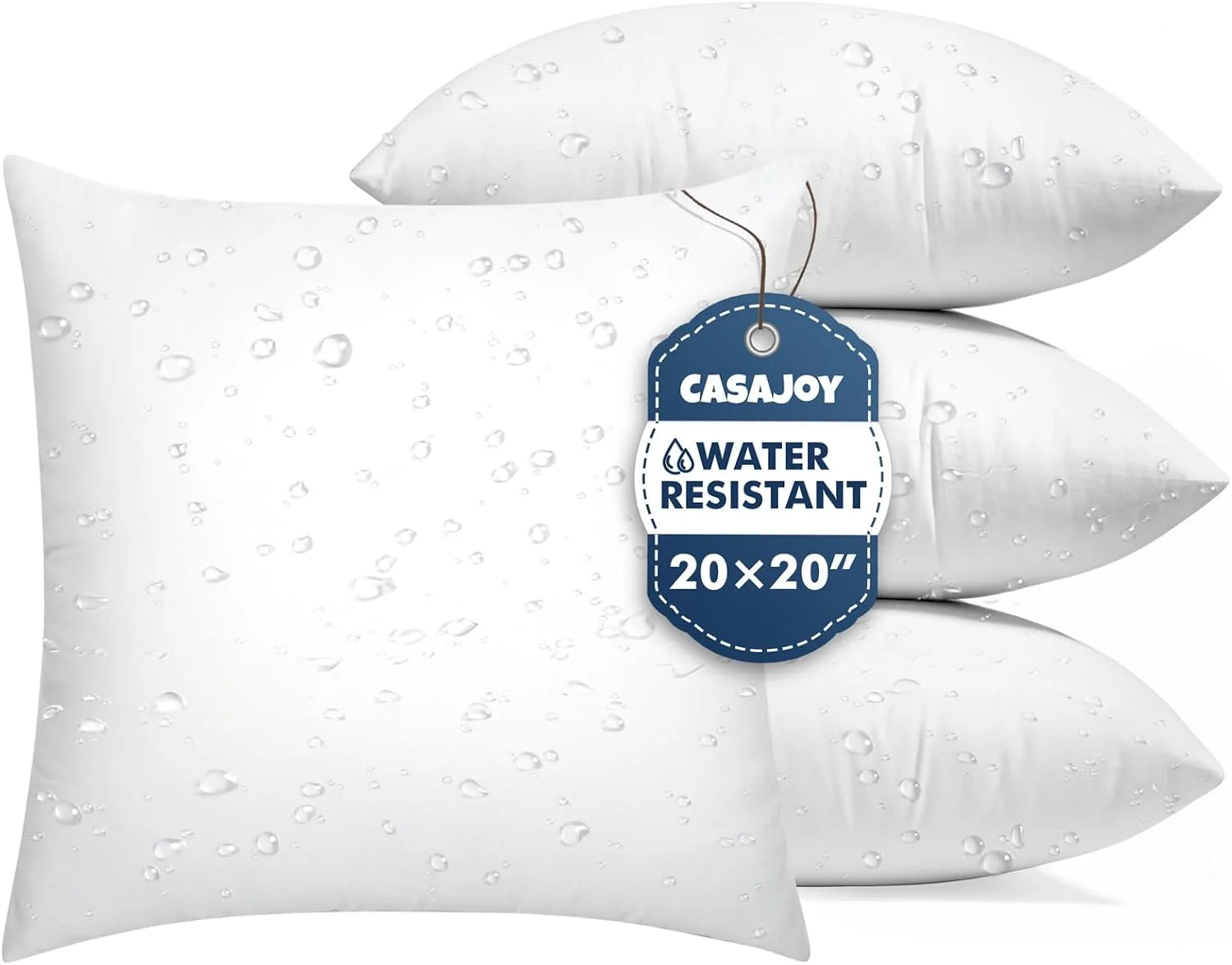 Special CASAJOY Set of 2 12×20 Outdoor Pillows,Water Resistant Lumbar Pillow Insert - Image 3