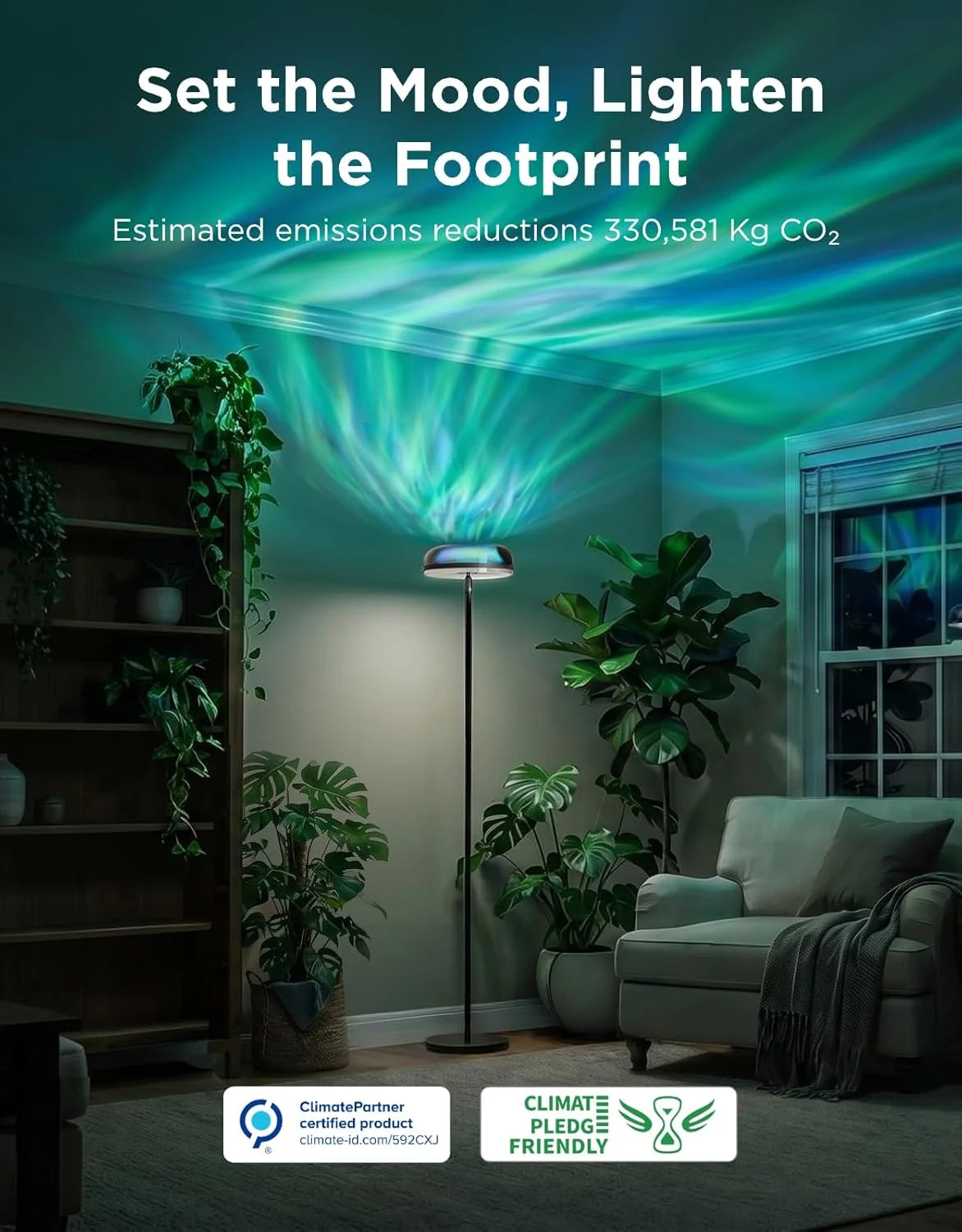 Special Uplighter Floor Lamp, LED Modern Corner Floor Light - Image 4