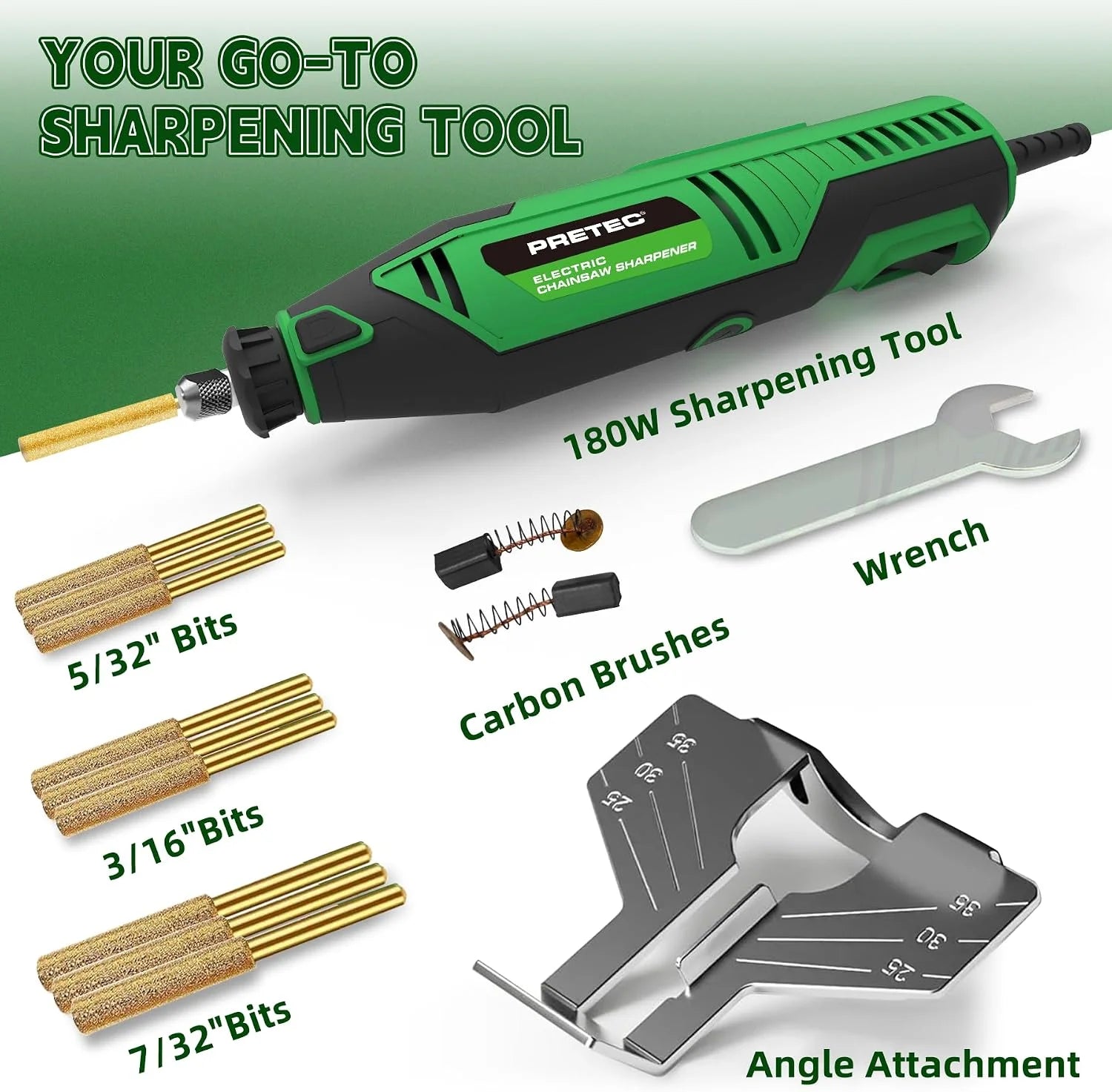 Special Electric Chainsaw Sharpener Kit " Chain Saw Sharpener Tool, Rotary Tool Kit - Image 3