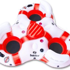 Alternative view of Special Inflatable Tube Float, Heavy-Duty Material with Grab Handles for Pool, 55
