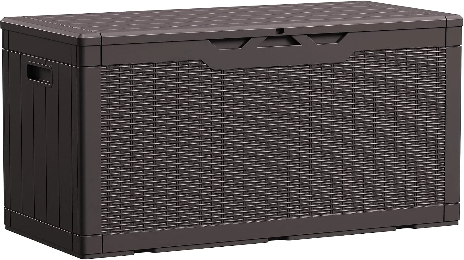 Special Devoko 100 Gallon Waterproof Resin Deck Box, Large Outdoor Storage Box - Image 26