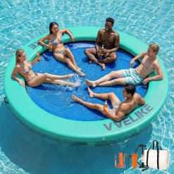 Alternative view of Special Water Hammock Lake Floats for Adults, Large Circle Pool Hammock Pool Lounger Water Float for Lake River Ocean