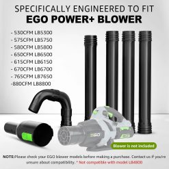 Special 8.3FT Gutter Cleaning Attachment Compatible with EGO Leaf Blower