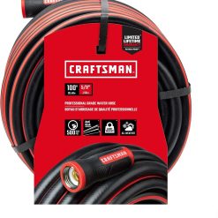 Alternative view of Special Heavy Duty Professional Grade Black Garden Hose, 100 Feet x 5/8 Inch