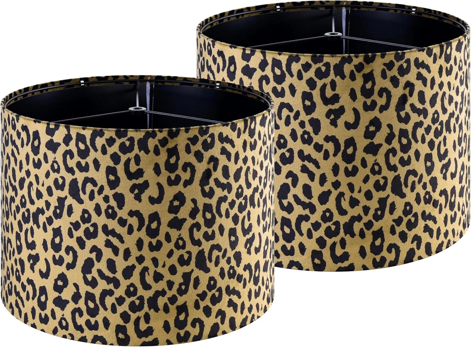 Special GO&SO 13 Drum Boho Lamp Shades Set of 2 Medium, 0.41 Spider Farmhouse Lamp Shade for Small Floor Lamp - Image 26