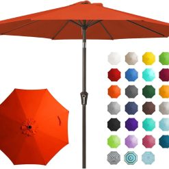 Alternative view of Special 9FT Outdoor Patio Umbrella, Market Umbrella, Beige
