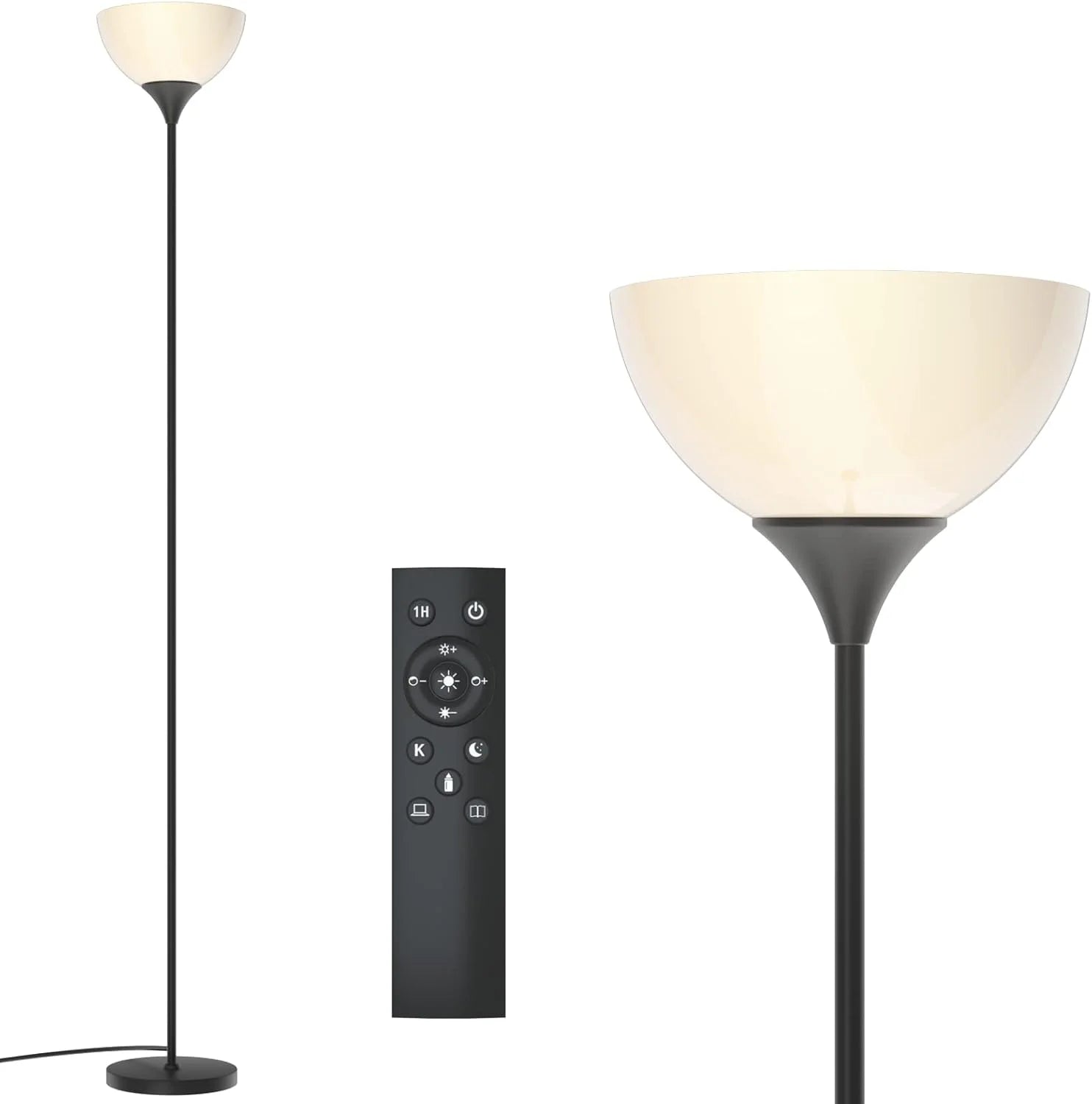 Special PESRAE Floor Lamp, Remote Control, Bulb Included - Image 4