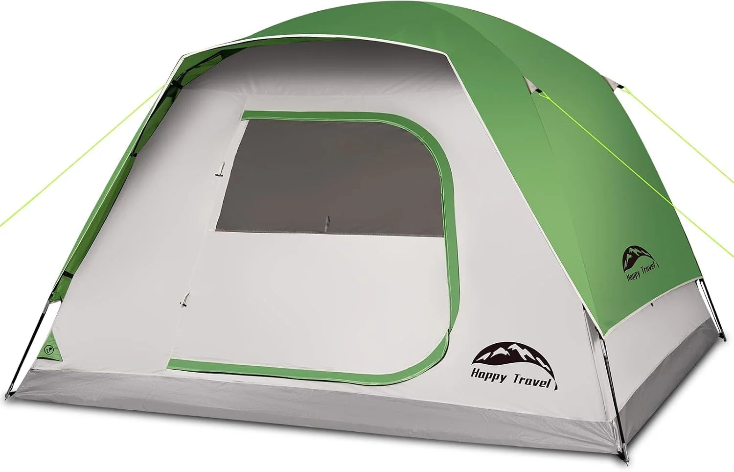 Special Happy Travel Camping Tent, 4/6 Person Dome Tents for Camping with Rainfly, Waterproof Clip Easy Setup Portable Family - Image 2
