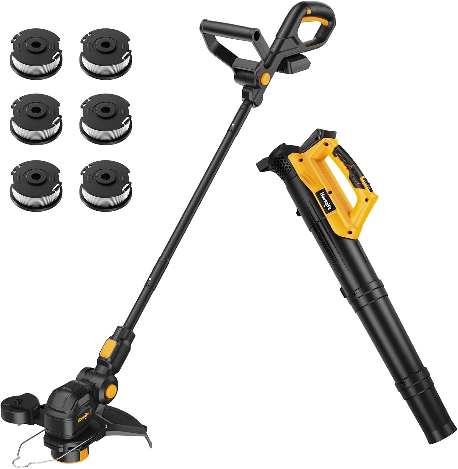 Special Weed Eater & Leaf Blower Combo Compatible with Dewalt 20V Battery - Image 2