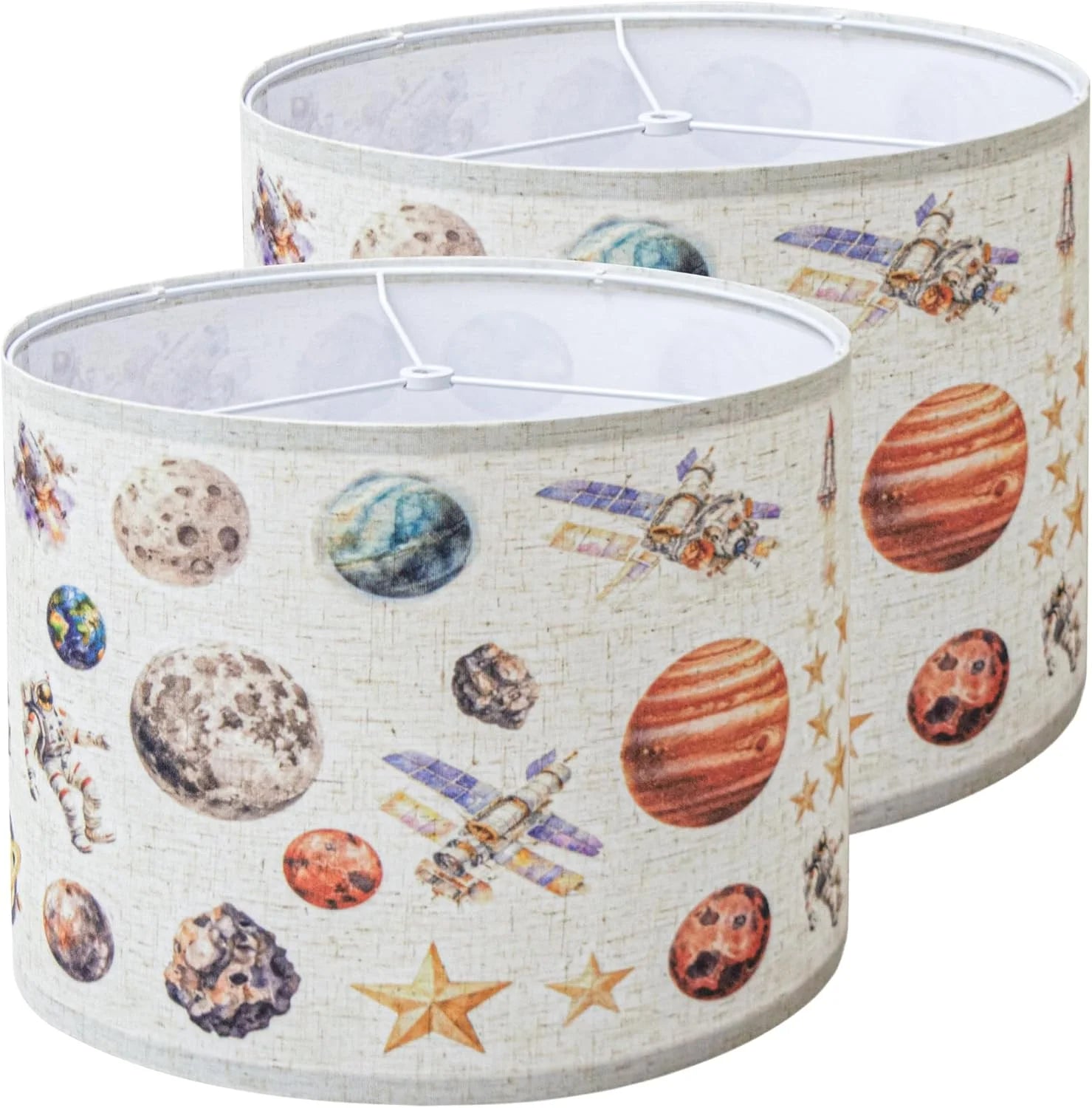Special YUNLIAN Medium Lamp Shades Set of 2 - Image 16