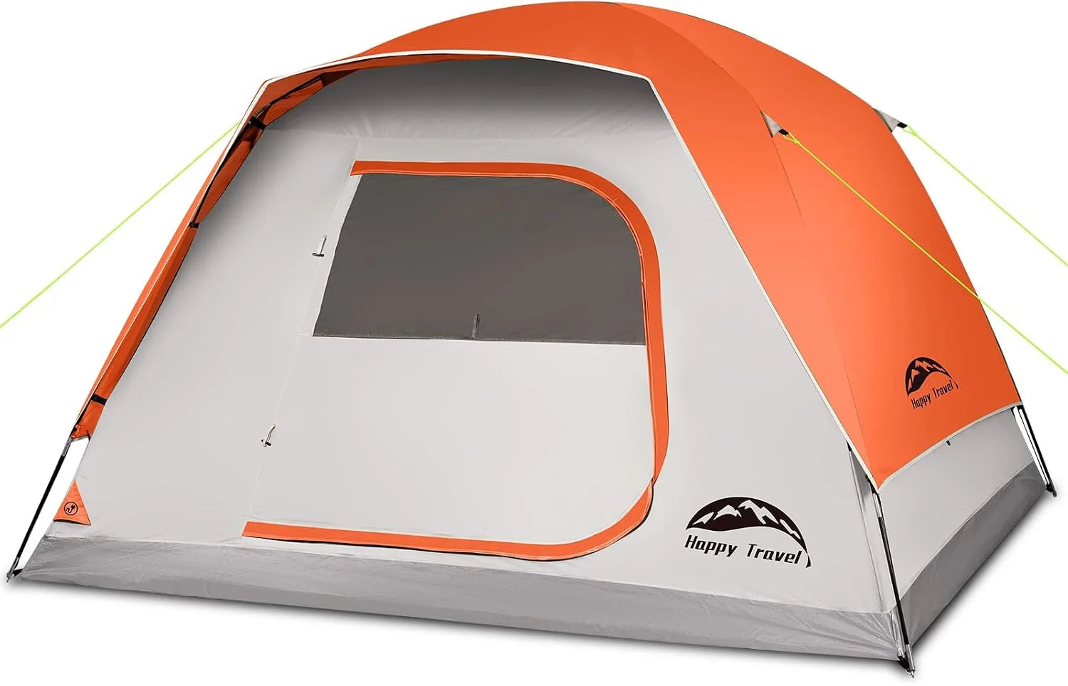 Special Happy Travel Camping Tent, 4/6 Person Dome Tents for Camping with Rainfly, Waterproof Clip Easy Setup Portable Family - Image 5