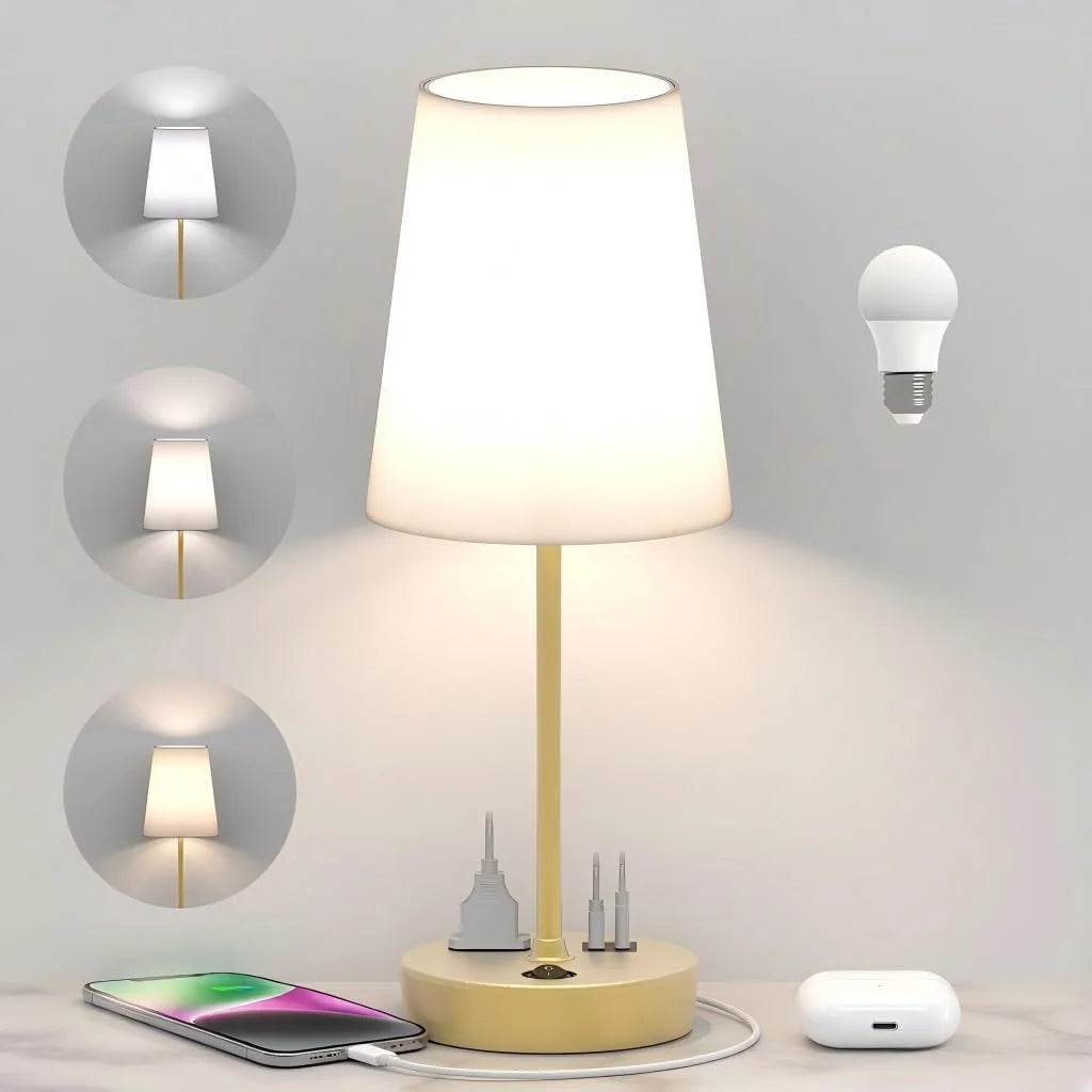 Special Addtam Bedroom Table Lamp, Dimmable