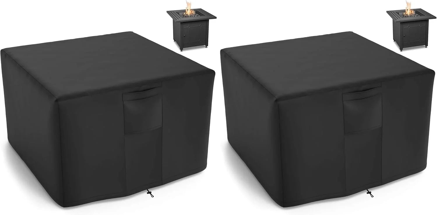 Special NUPICK 30 Inch Square Fire Pit Cover for Propane Fire Pit/Table - Image 2