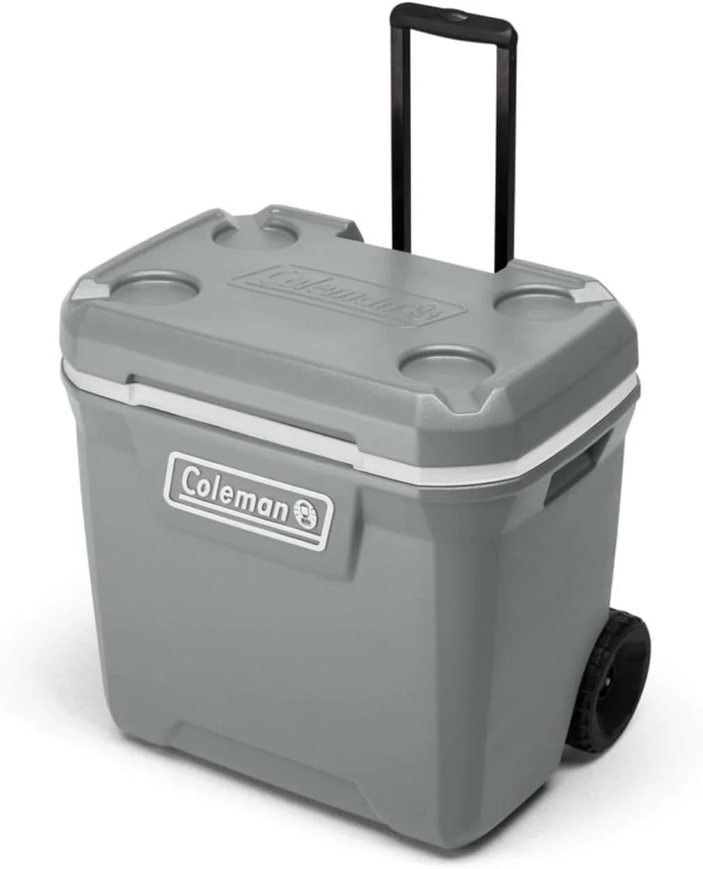 Special Coleman Classic Series Insulated Portable Rolling Cooler with Wheels, Leak-Resistant Outdoor Hard Cooler Keeps Ice up to - Image 4