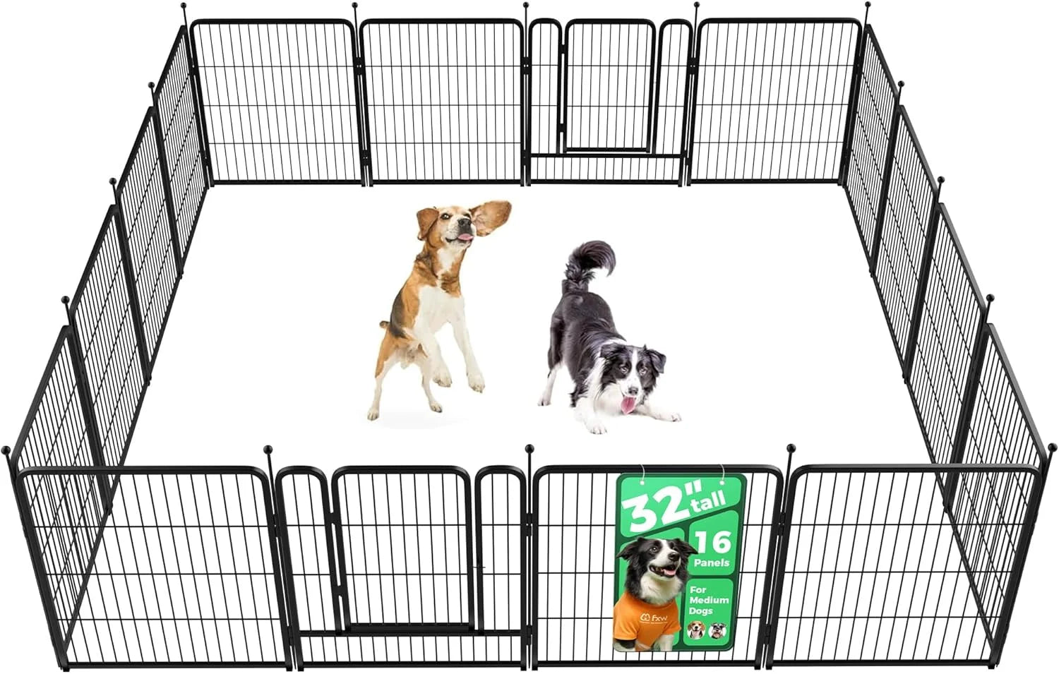 Special Rollick Dog Playpen, Indoor, 24 H, 8 Panels - Image 46