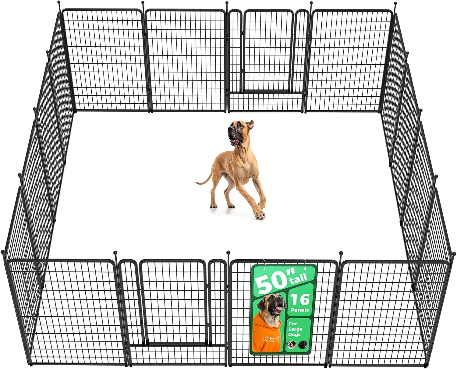 Special Rollick Dog Playpen, Indoor, 24 H, 8 Panels - Image 14