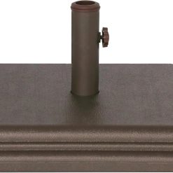 Special US Weight 40lb Outdoor Umbrella Base " Use with Patio Table " Black