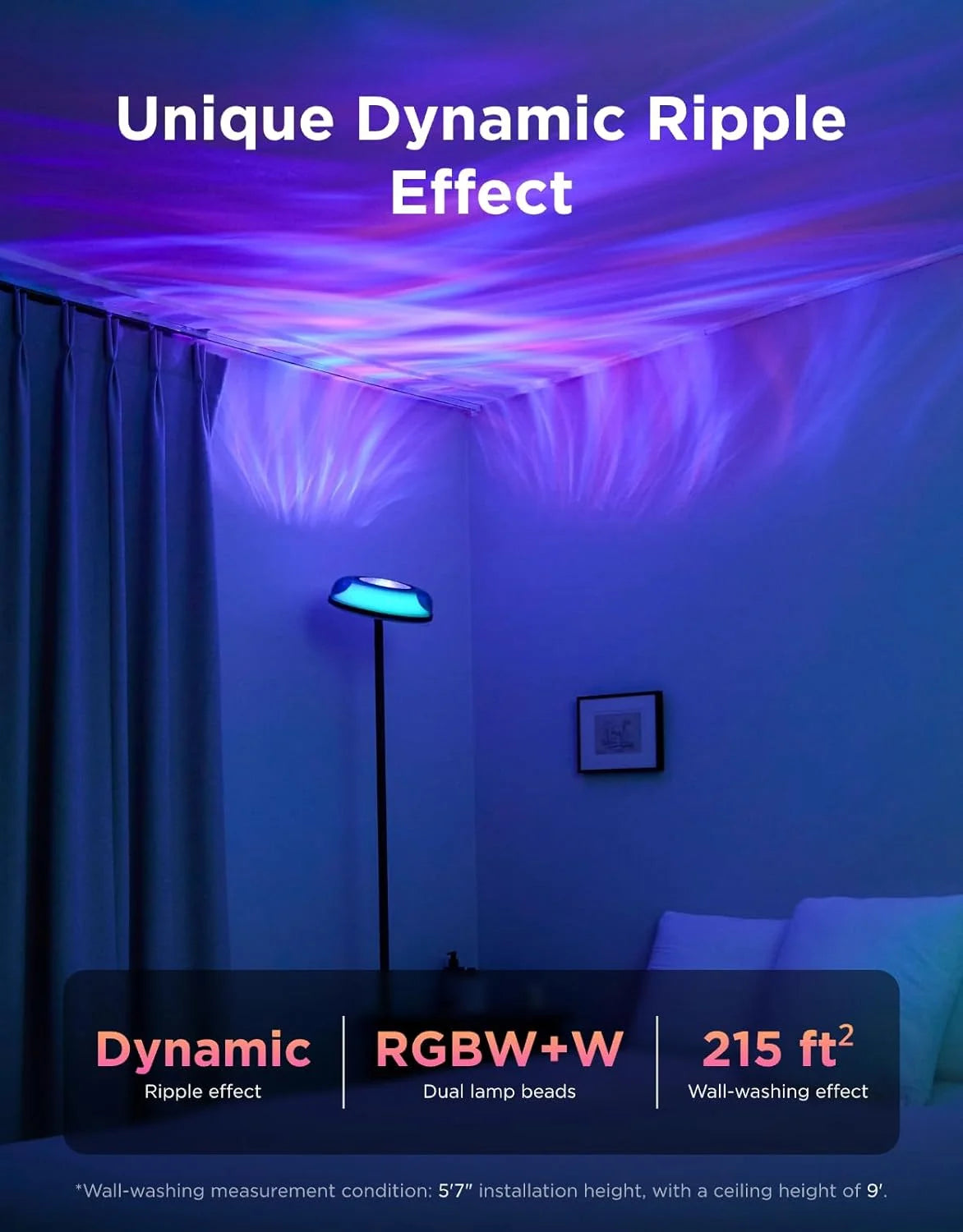 Special Uplighter Floor Lamp, LED Modern Corner Floor Light - Image 2