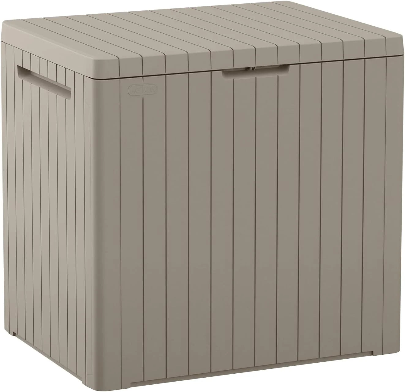Special Keter City 30 Gal Outdoor Storage Box and Patio Side Table - Image 2