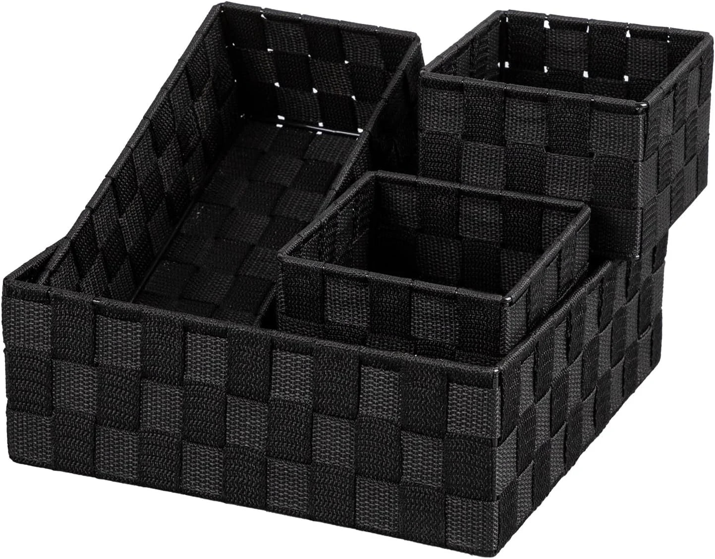 Special Woven Storage Baskets for Organizing 6 Pack, Large&Small Storage Cube Bins Set for Bathroom, Storage Boxes - Image 18