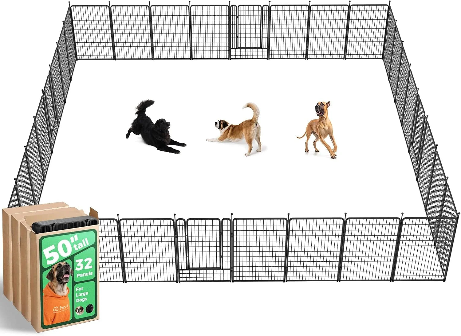 Special Rollick Dog Playpen, Indoor, 24 H, 8 Panels - Image 13