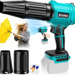 Alternative view of Special Cordless Leaf Blower Compatible for Dewalt 20V Battery(NO Battery), Mini Turbo Jet Blower with 2 Nozzles – For Yard Cleanup