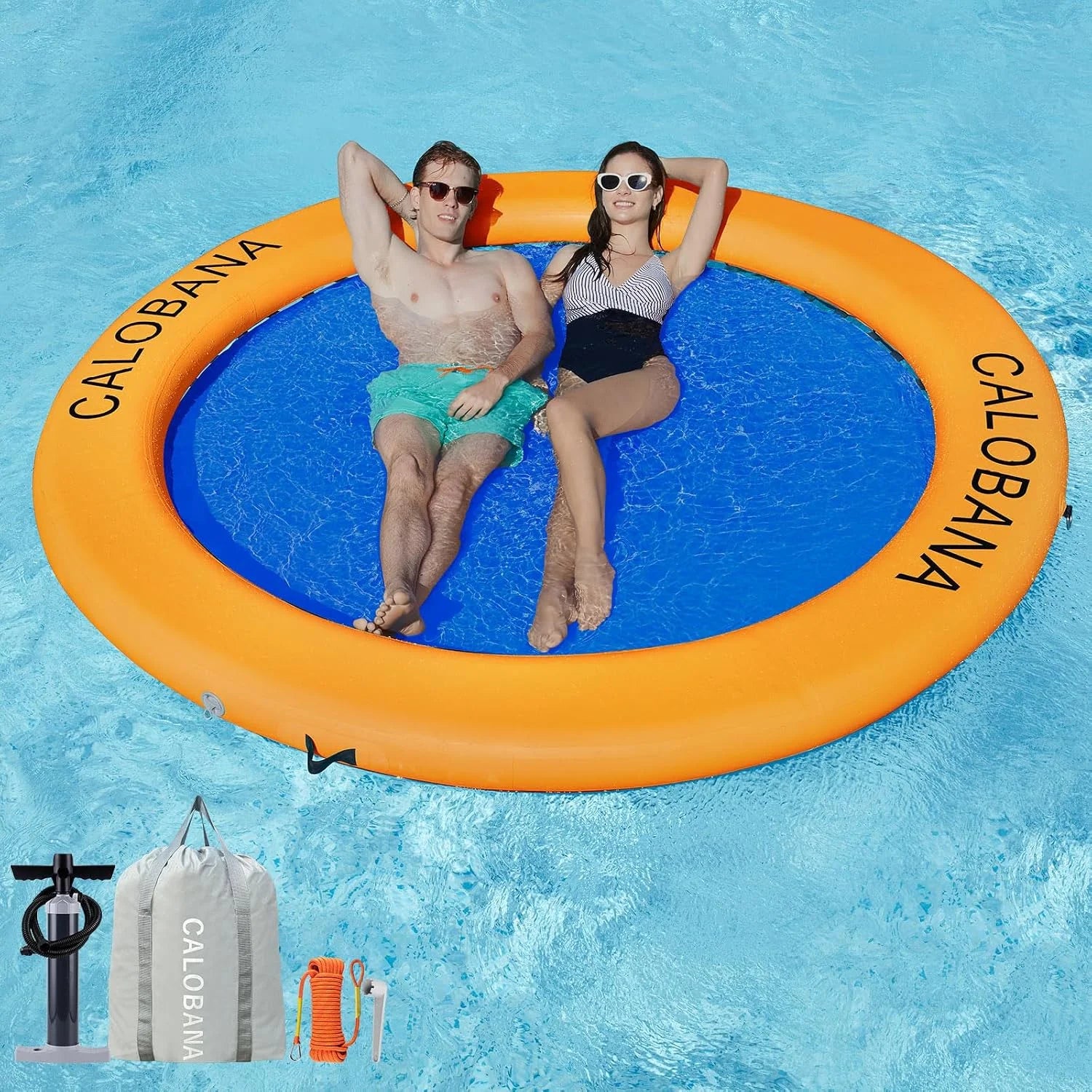 Special Inflatable Water Hammock for Adults Lake Party Multi Person - Image 3