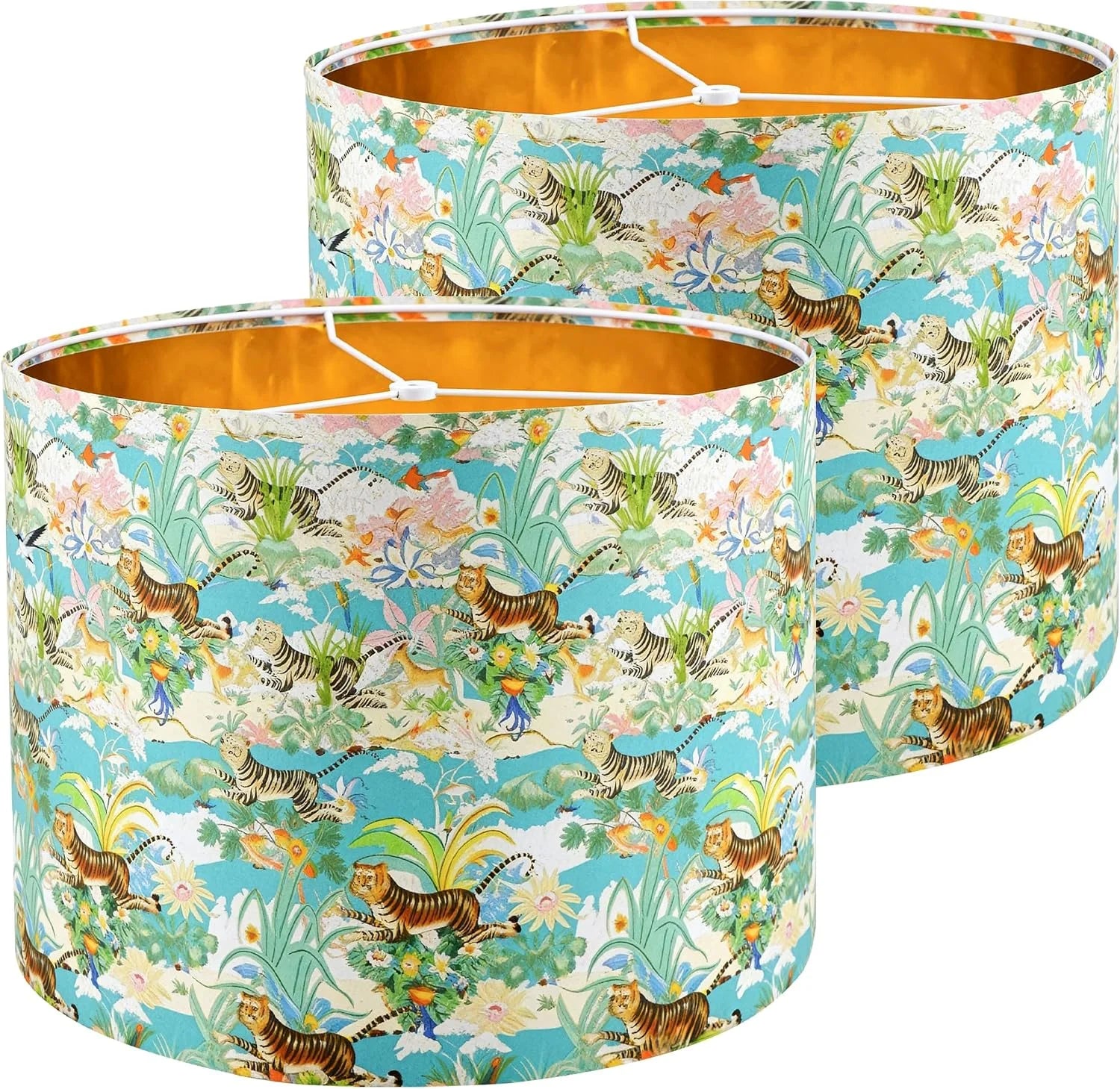 Special YUNLIAN Medium Lamp Shades Set of 2 - Image 11