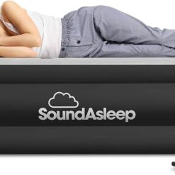 Alternative view of Special Dream Series Luxury Air Mattress with ComfortCoil Technology & Built-in High Capacity Pump for Home