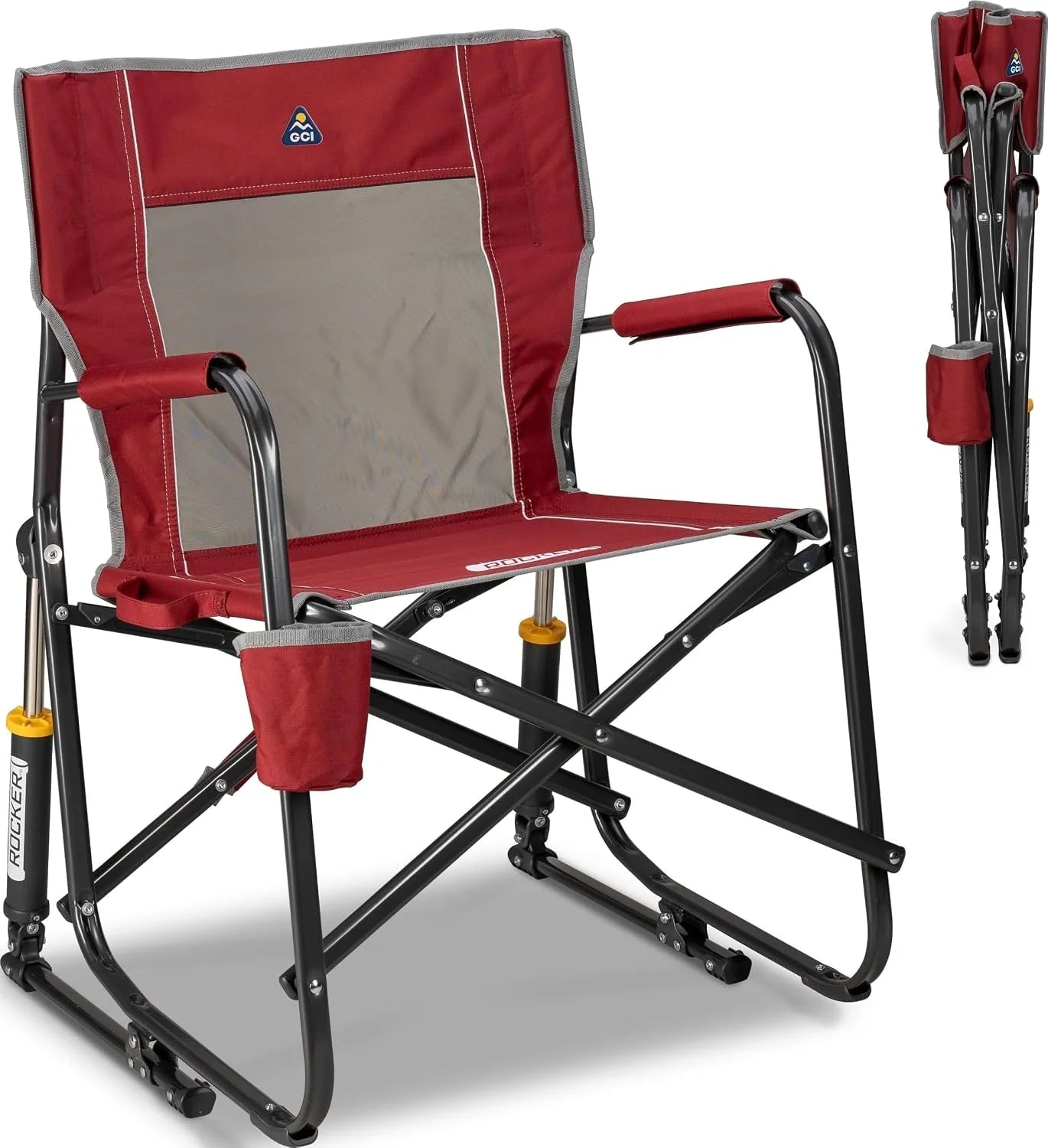 Special GCI Outdoor Freestyle Rocker Camping Chair " Cinnamon - Image 15