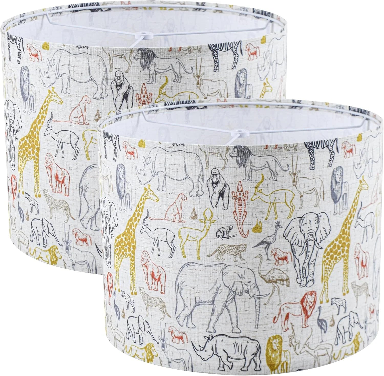 Special YUNLIAN Medium Lamp Shades Set of 2 - Image 24