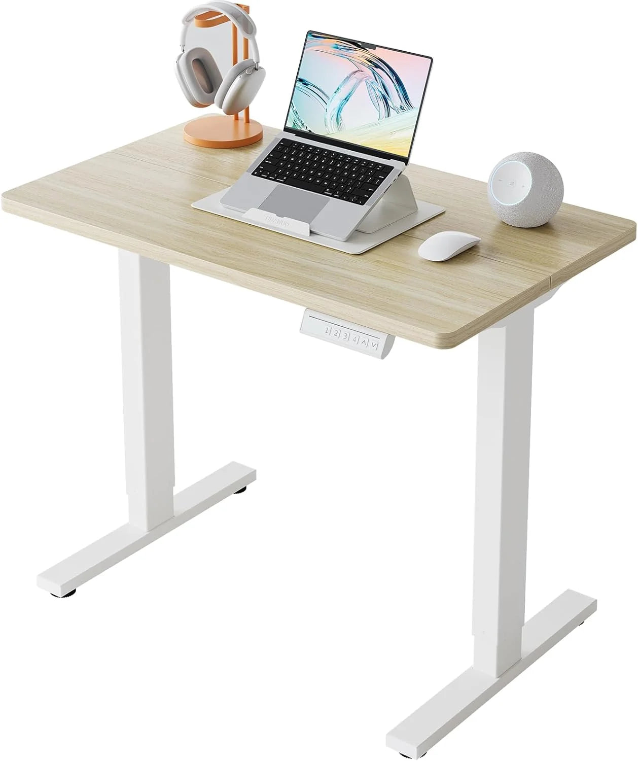 Special HUANUO 32 Small Electric Standing Desk Adjustable Height, 4 Memory Height Settings - Image 32