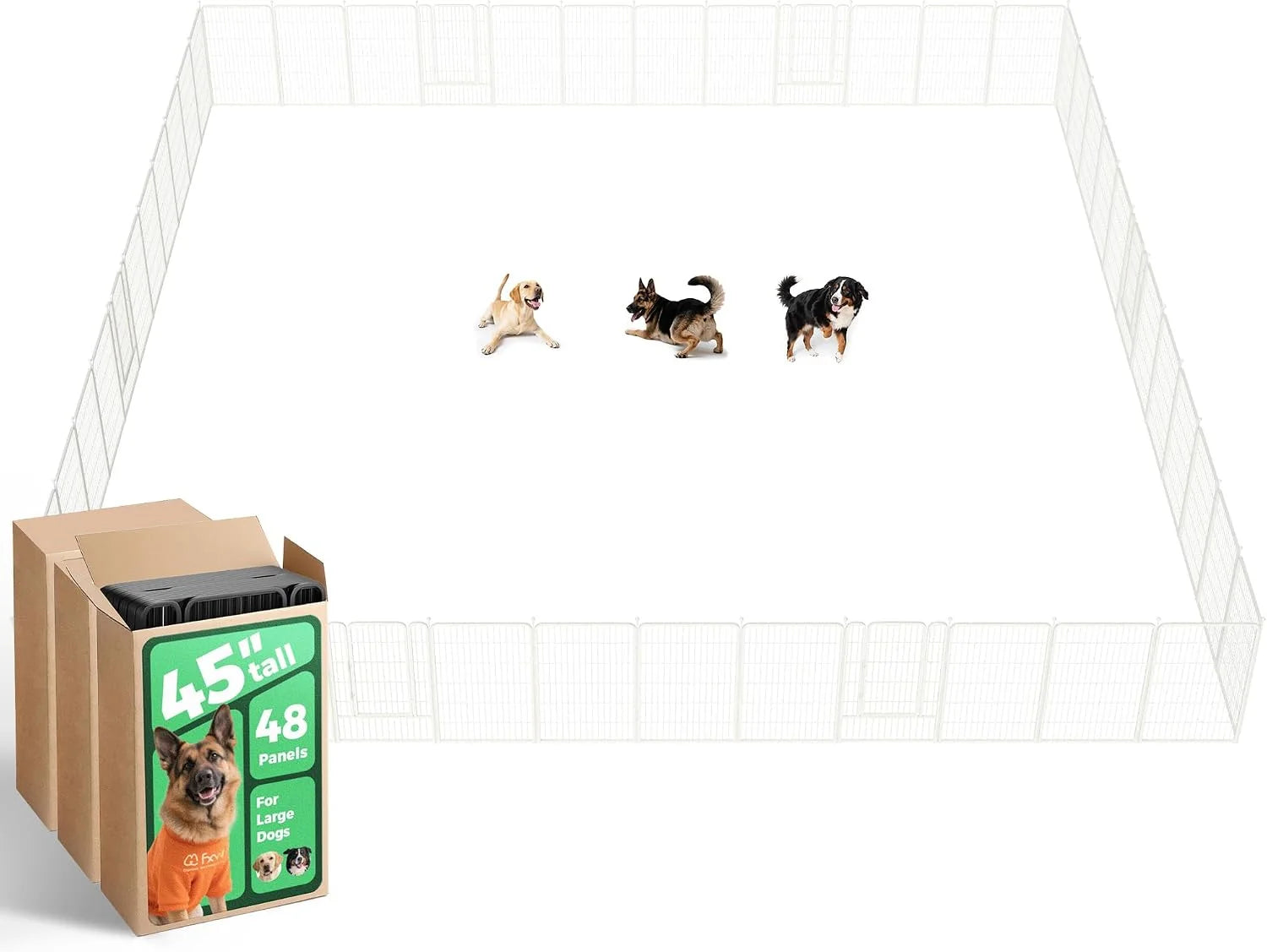 Special Rollick Dog Playpen, Indoor, 24 H, 8 Panels - Image 81