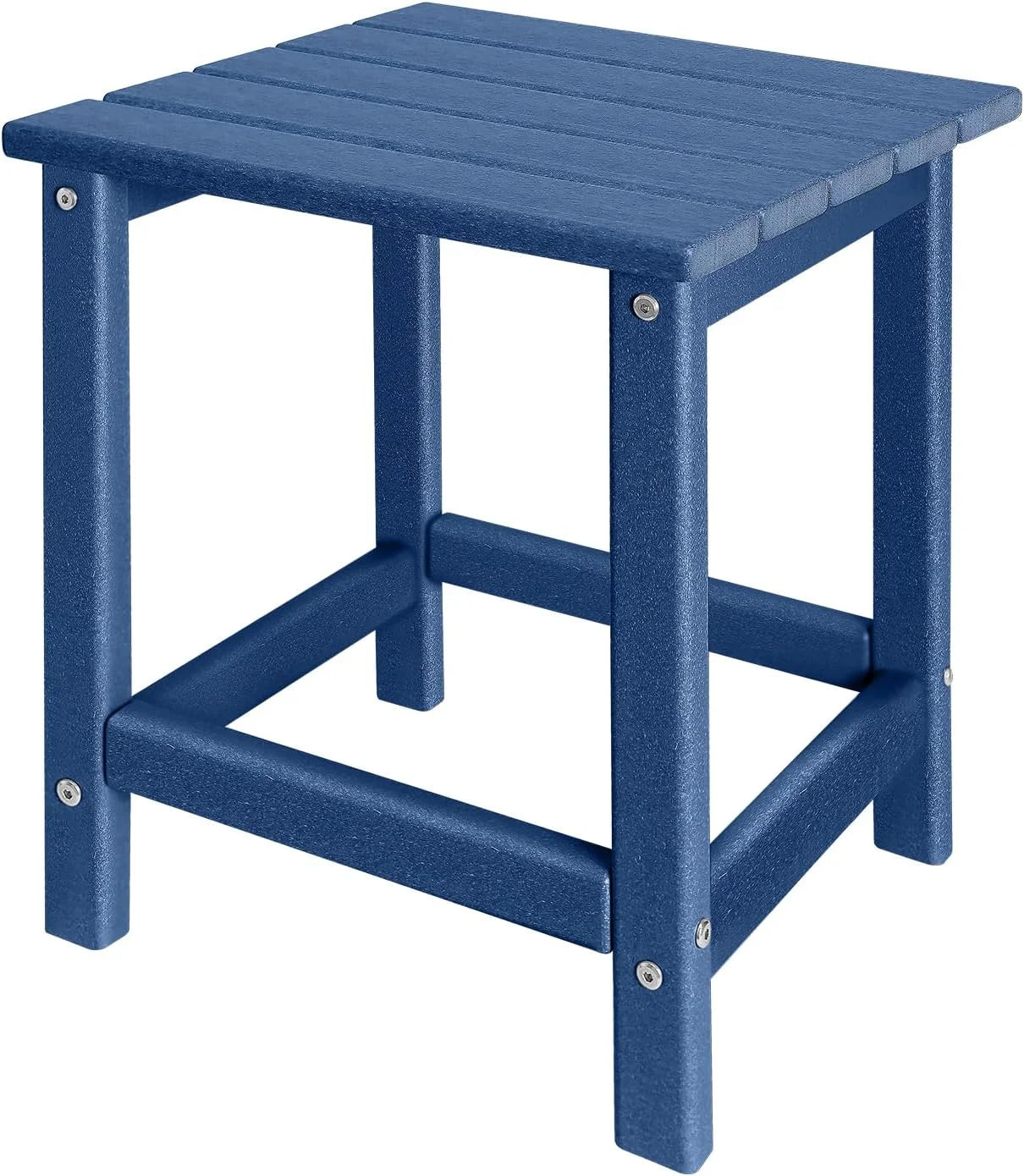 Special Adirondack Square Outdoor Side Table,2-Tier Storage Patio Side Table - Image 12