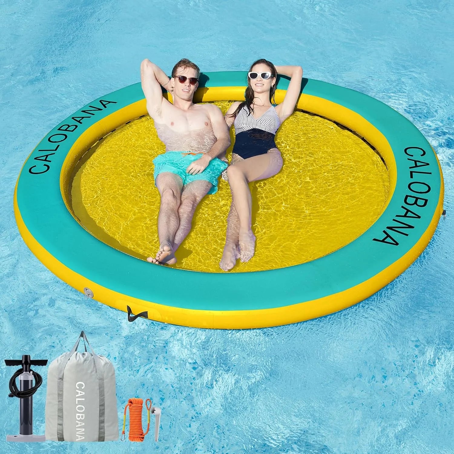Special Inflatable Water Hammock for Adults Lake Party Multi Person - Image 10