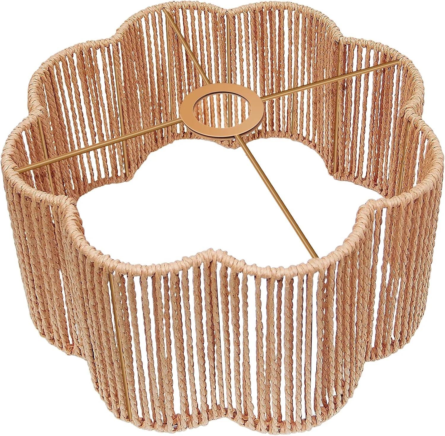 Special LUCORUSC Hanging Light Lamp Shades Boho Rattan Lamp Shades