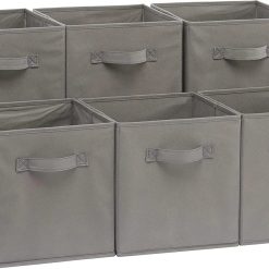 Special Fabric Storage Cube Bins Organizer with Handles for Organization and Organizing Solution, 13x13x13