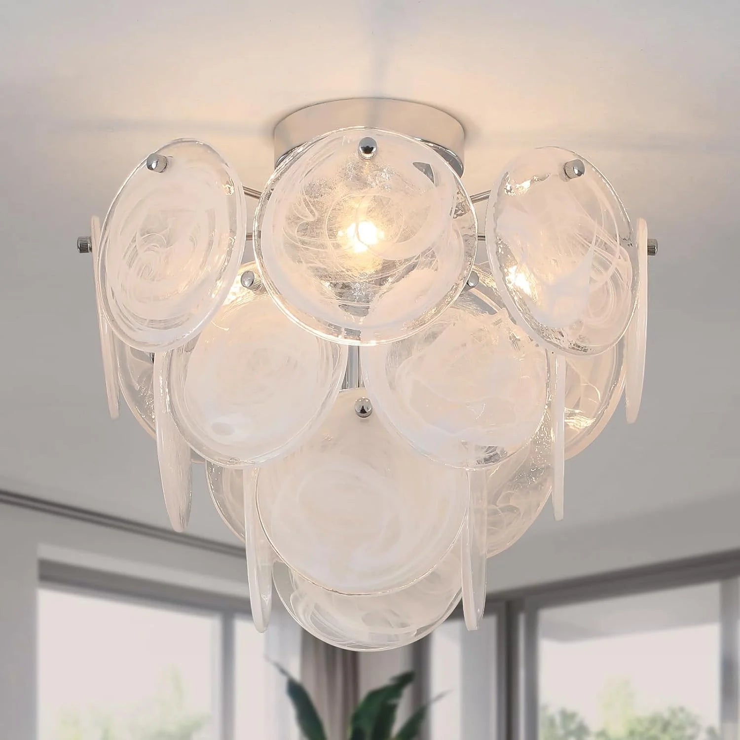 Special Mount Ceiling Light Chandelier, 4 Light - Image 3