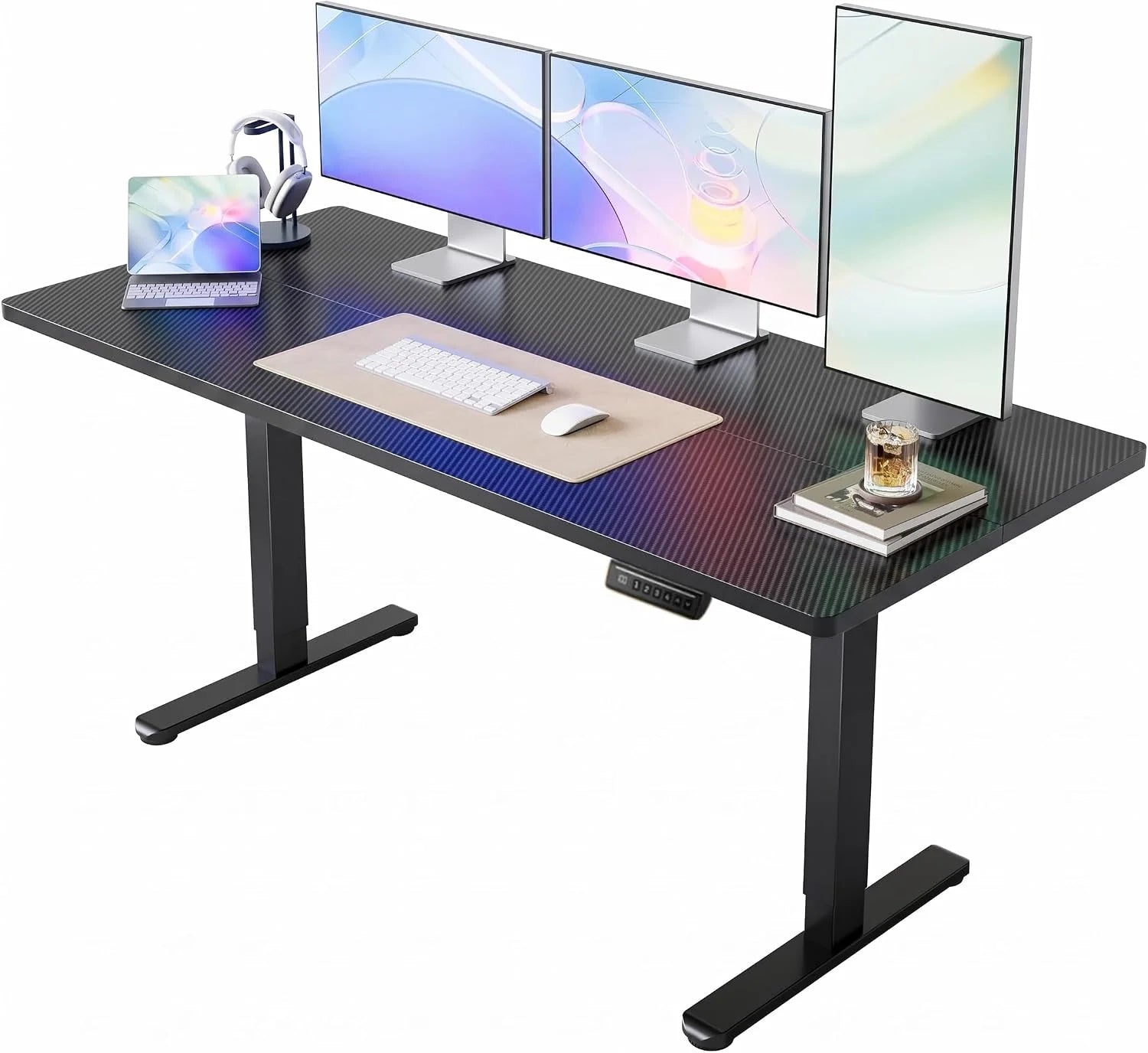 Special HUANUO 32 Small Electric Standing Desk Adjustable Height, 4 Memory Height Settings - Image 37